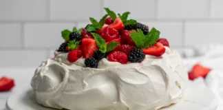 Pavlova z jagodičevjem: čarobna sladica, ki jo morate poskusiti!