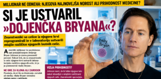 Milijonar si je v laboratoriju ustvaril »dojenčka Bryana«: bo z mladimi celicami premagal staranje?