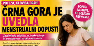 ČRNA GORA ŠOKIRALA BALKAN: Ženske dobile do dva dni menstrualnega dopusta na mesec!