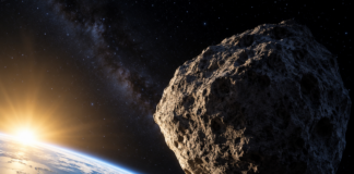 PETEK 13., KI GA BO GLEDAL VES SVET: ogromen asteroid bo Zemljo preletel bližje kot številni sateliti – nas je lahko strah? asteroid - NASA trenutno navaja približno 340 m povprečnega premera in prelet okoli 32.000 km nad površjem, pri čemer izrecno poudarja, da bo prelet varen. ESA dodaja, da je tako bližnje srečanje s telesom te velikosti izjemno redko in da bi ga lahko s prostim očesom opazovalo do okoli dve milijardi ljudi.